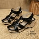 thumbnail image 5 of MKLEKYY Sandalias de Plataforma Zapatos de Playa Zapatillas de Mujer Sandalias Planas de Una Sola Pieza para Vacaciones En La Playa 684, 5 of 5