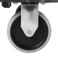 thumbnail image 5 of Triple Trolley with User Friendly Handle, Standard Duty with 5 In Casters, Black, 5 of 6