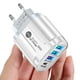thumbnail image 3 of Cargador Rápido Xihbxyly de Pared para Teléfono con Carga rápida 36 W Pd Usb-C Qc3.0 y Adaptador Dual 4 enchufes, 3 of 4