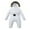White, variant on Infant Baby Boy Girl Hooded Jacket Winter Snowsuit Winter Thicken Warm Coat Winter Outwear Outfit for Kids Size 3-24M