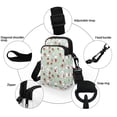 thumbnail image 5 of HELLHERO Rabbit and Strawberry Pattern Shoulder Bag, Polyester Adjustable Shoulder Strap for Unisex, 5 of 7