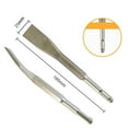 thumbnail image 1 of 1PC Ciseaux Bits SDS-PLUS Manche Rond pour Marteau Électrique 45 Acier au Carbone, 1 of 8