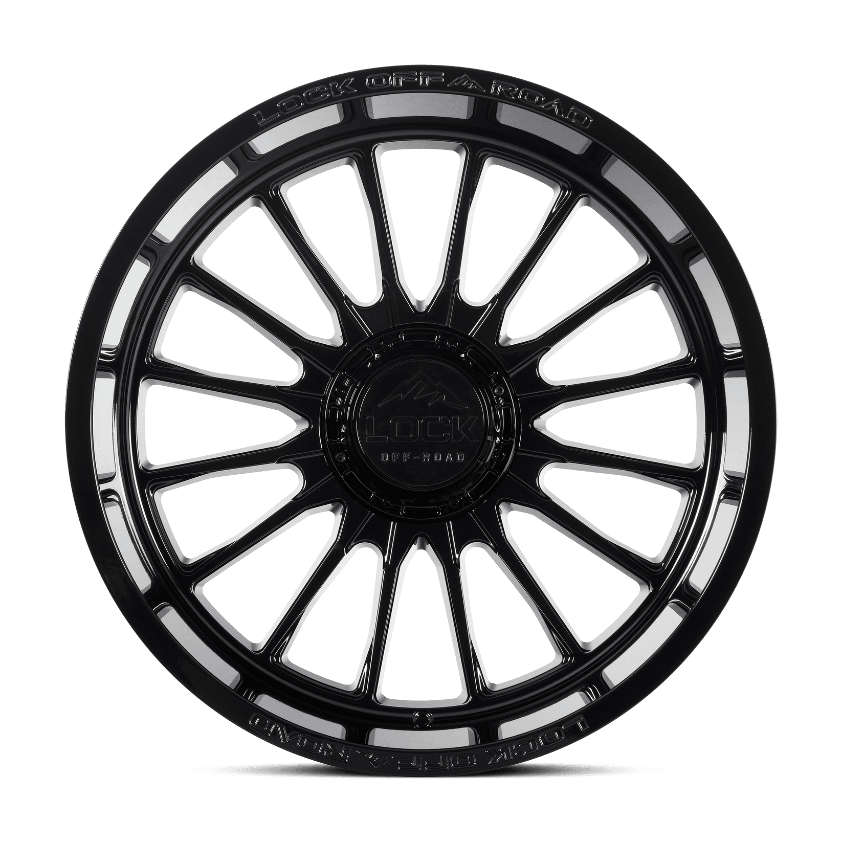 Lock Off-Road Lock Extreme Striker Gloss Black 9-20