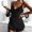 Black, variant on LIZUOJUN Under $ 6 Women Nightgowns Lace Chemise Plus Size Cute Sleepwear Cami Nightie Sleeveless Satin Wide Strap Silk Sleep Shirt Silky Loose Sleepwear V Neck Black,XXL