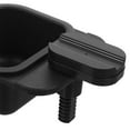 thumbnail image 3 of GAXIRE 2Pcs Clip On Container for Table Black ABS Rotatable Waste Disposal Desk Trash Can, 3 of 8