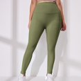 thumbnail image 6 of Cellulite 3D Leggings for Women Resistance Band Leggings Butt Lift Booty Workout Tights High Waisted Leggings Sculpting Yoga Fitness Pants Scrunch Butt Lifting Leggings Breathable Green L, 6 of 9