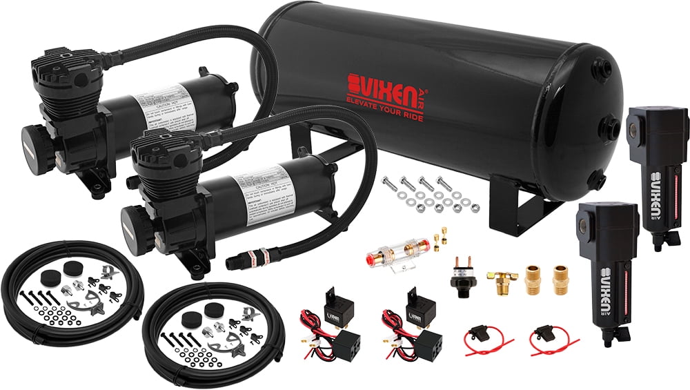 Vixen Air Suspension Kit for Truck/Car Bag/Air Ride/Spring. On Board