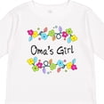 thumbnail image 4 of Inktastic Omas Girl- Bright Flowers Girls Long Sleeve Toddler T-Shirt, 4 of 5