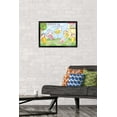 thumbnail image 2 of Bananya - Jump Rope Wall Poster, 14.725" x 22.375" Framed, 2 of 6