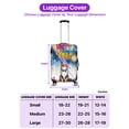 thumbnail image 5 of Happy New Year with Australian Shepherd Fireworks Holiday Xmas Winter 2025 Travel Luggage Cover Aussie Dog Lover Gifts Suitcase Dust Protective Decor - 00025, 5 of 5
