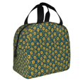 thumbnail image 2 of Honeii Yellow Floral Print Lunch Bag Women, Lunch Box Lunch Bag for Women Adult Men, Small Leakproof Cute Lunch Tote Large Capacity Reusable, 2 of 8