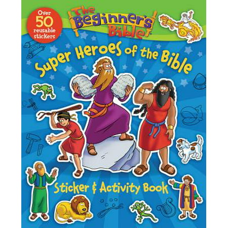 The Beginner's Bible Super Heroes of the Bible Sticker and Activity