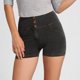 thumbnail image 1 of MKLEKYY Pantalones deportivos para mujer, pantalones cortos deportivos de cintura alta de color melocotón liso, pantalones de yoga elásticos ajustados para una apariencia estilizada, 1 of 4