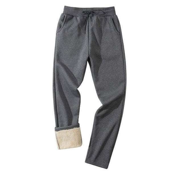 Pantalones largos de invierno para hombre, rectos, de terciopelo, informales, de uso diario, de rayón