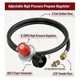thumbnail image 3 of 5FT High Pressure Propane Regulator Hose, 0-20PSI Adjustable Propane Tank Regulator, QCC1 & 3/8In F, 3 of 5