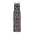 thumbnail image 3 of UPPADA Boho Jumpsuits for Women Casual Sleeveless Spaghetti Strap Rompers Floral Print Wide Leg Jumpsuits Overalls Dressy Trendy One Piece Outfits Multicolor,XL, 3 of 5