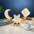 thumbnail image 2 of Moon Light Stars Night Light With Touch Switch, 3 Color Change LEDTable Lamp For Bedroom Bar Living Room Rechargeable Children's Gift Night Light, 2 of 9