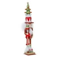thumbnail image 2 of Kurt Adler 15" Red/Green With Tree Hat Nutcracker, 2 of 4