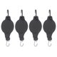 thumbnail image 1 of Colgador de polea de cesta, 4 piezas, cesta retráctil para cochecito de bebé, gancho retráctil, gancho de polea para cesta, funcionalidad de alta precisión, 1 of 8