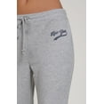 thumbnail image 4 of Women's New York Logo French Terry Long Flare Sweatpants with Drawstring Waistband, 4 of 6