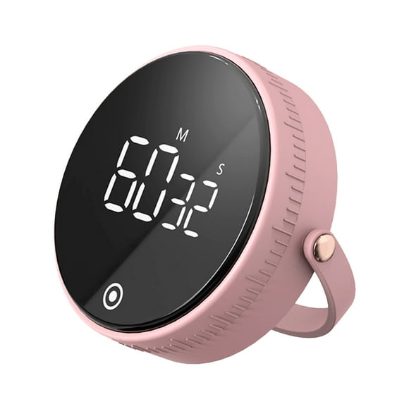 Amdohai Magnet Kitchen Timer 99-Minute Digital Count Up & Countdown Timers Adjustable Angle Loud Alarm Desktop & Hanging Cooking Timer Clock for Time Management Cooking