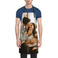 thumbnail image 2 of Personalized Custom Aprons Customized Apron for kitchen Cooking Baking Design with Your Picture Name Logo for Women Men, 2 of 8