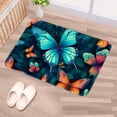 thumbnail image 5 of Butterfly Polyester Non-Slip Machine Washable Chair Mats Floor Mat Area Rug Set, 5 of 6