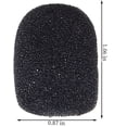 thumbnail image 2 of 15 Pcs Foam Mic Cover Set,Handheld Microphone Windscreen,Headset Microphone Sponge Cover for Lapel Mic,Artrylin Mini Foam Cover Protection for Variety Headset Microphone, 2 of 7