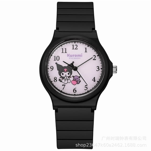 HYT Cartoon Kuromi Cinnamoroll Water-Proof Quartz WristWatch