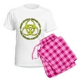thumbnail image 5 of CafePress - Zombie Outbreak Response Team Pajamas - Women's Short Sleeve Print T-Shirt and Pants Light Cotton Pajama Set, 5 of 7