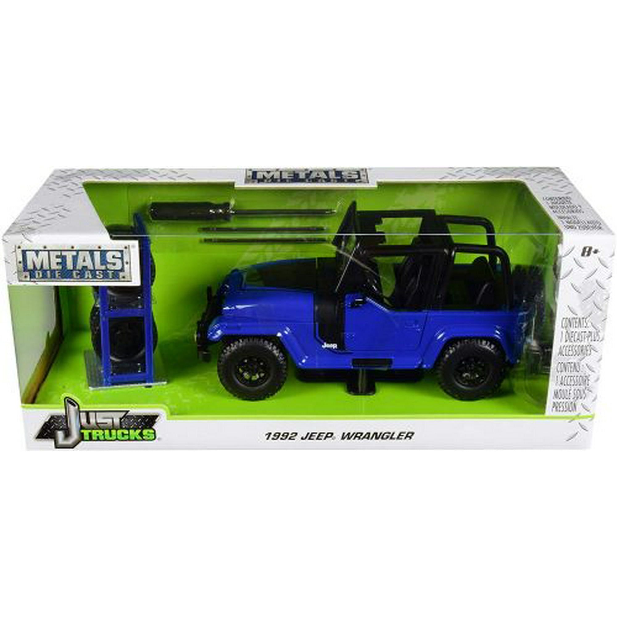 JADA TOYS 1992 Jeep Wrangler Jt 1:24 Scale Die Cast | Walmart Canada JADA TOYS 1992 Jeep Wrangler Jt 1:24 Scale Die Cast | Walmart Canada