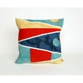 thumbnail image 1 of Liora Manne 7SB2S415744 Visions Ii 4157-44 Flags Multi 20 In. Square Outdoor Pillow, 1 of 1