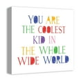 thumbnail image 2 of Creative Products Coolest Kid in the Whole Wide World 16x16 Canvas Wall Art, 2 of 5