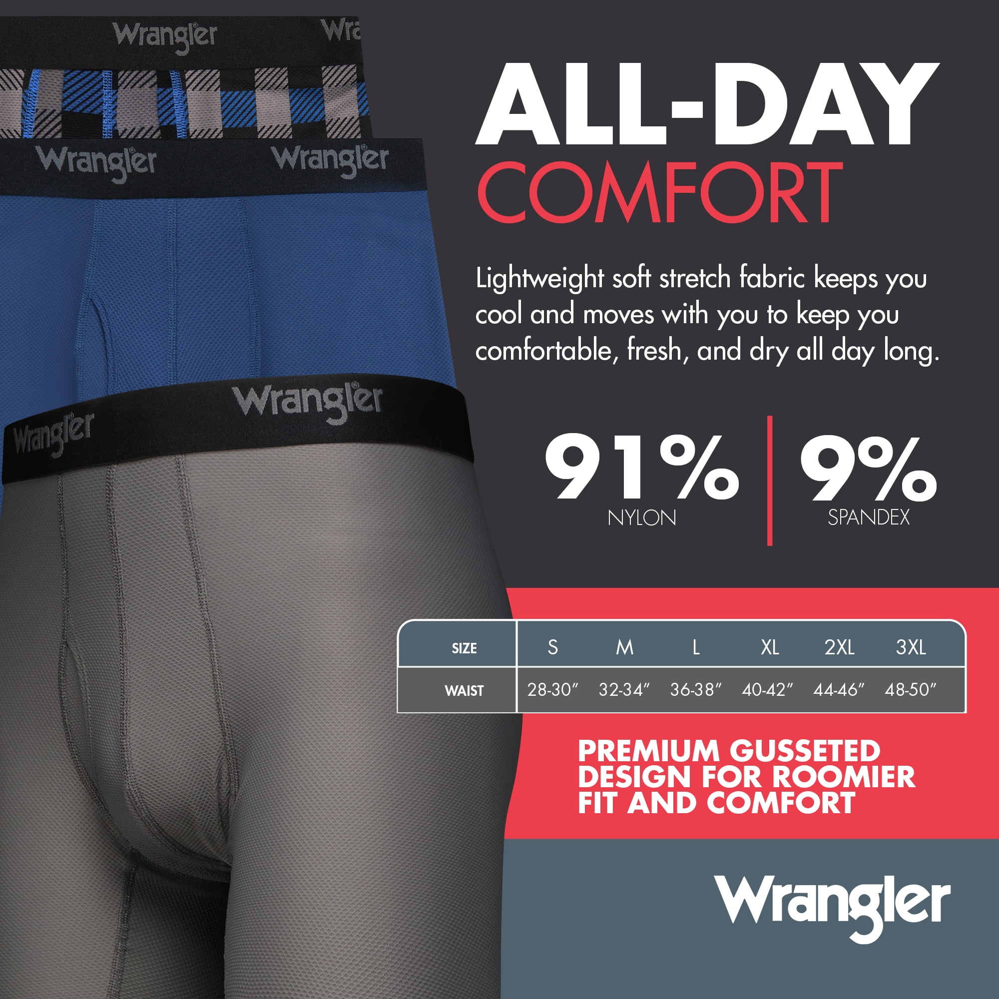 Wrangler boxer best sale shorts