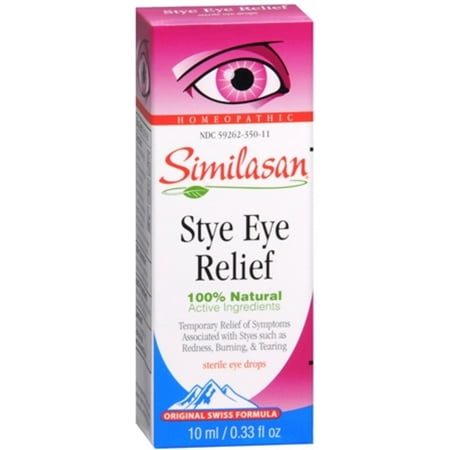 Similasan Stye Eye Relief Eye Drops 10 mL (Pack of (Best Cure For Eye Stye)