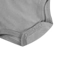 thumbnail image 5 of WRKEKC Baby Girl Romper Long Sleeve Ruffle Cuff Solid Color Snap Button Bodysuit for Infants 0-24 Months, 5 of 5