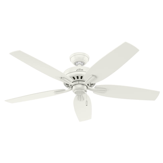 Ventilador de techo Hunter 53319 Newsome con cadena blanca de 132 cm