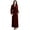 Wine Red, variant on Womens Long Robe Soft Fleece Fluffy Plush Bathrobe Ladies Winter Warm Housecoat