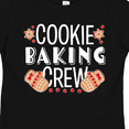 thumbnail image 4 of Inktastic Christmas Cookie Baking Crew with Oven Mitts Boys or Girls Toddler T-Shirt, 4 of 5