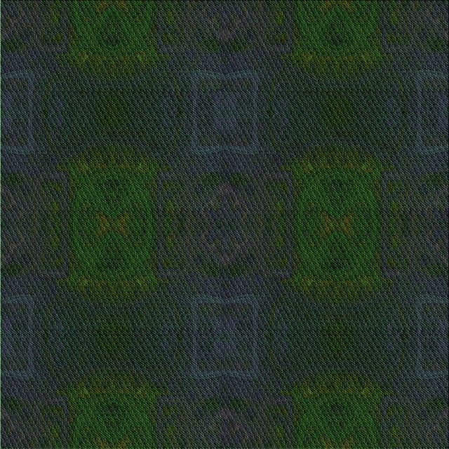 Ahgly Tapis d'Intérieur Lavable en Machine Carré Transitionnel Vert Forêt Moyen, 4 Pieds Carré