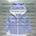 thumbnail image 3 of Vividxx Girls Rain Jacket Girls Hooded Windbreaker Jacket Lightweight Raincoat Outdoor Autumn Zippered Coat For Children 12-18 Months, 3 of 6