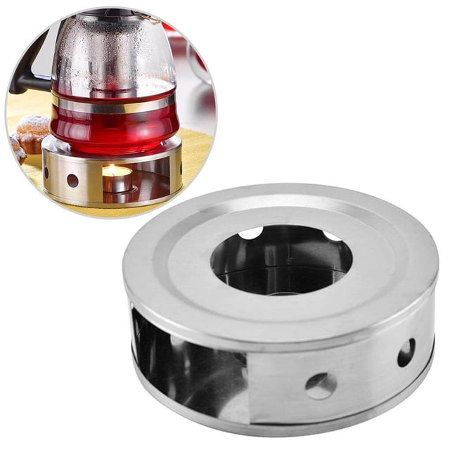 relayinert Chauffe-Théière en Acier Inoxydable Mode Durable Multifonctionnel Chauffe-Thé