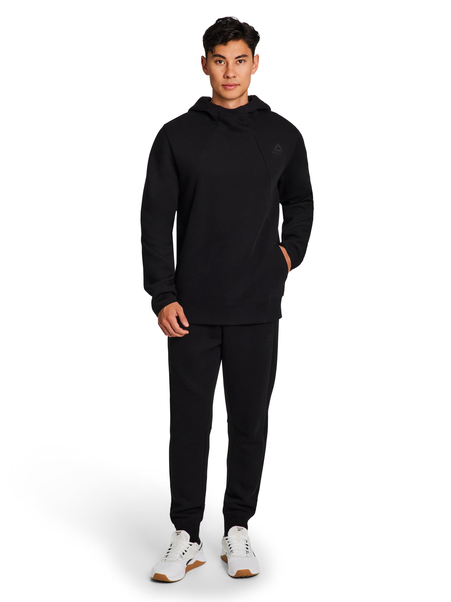 Reebok Men's and Big Men's Momentum Fleece Hoodie, Size XS-5XL