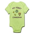thumbnail image 1 of CafePress - My First Chanukah Infant Bodysuit - Baby Light Bodysuit, 1 of 1