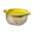 thumbnail image 2 of FURNIX Dual-Layer Kitchen Colander,Fruit Veggie Washing Strainer,Fast Drainage Basket,Lightweight Food Rinser,Versatile Storage Bowl,Drain Basket,Reusable Produce Strainer,Multi-Use Kitchen Tool, 2 of 9