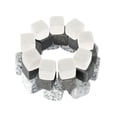 thumbnail image 4 of Labymos Anself 9pcs 20mm Whisky Ice Stones Drinks Cooler Cubes Beer Rocks Granite with Pouch, 4 of 7