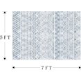 thumbnail image 2 of vfytbgnhj Boho Area Rug 8x10 Carpet Rugs for Living Room Bedroom Moroccan-Machine Washable Rugs for Bedroom Dining Room Living Room Rug Neutral Nursery Rug Pink, 2 of 8