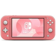 Nintendo Switch Lite 32GB Coral Edition and Mario Kart 8 Deluxe Bundle - Japan Import with US Plug with Screen Cleaning Cloth