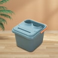 thumbnail image 1 of Lavabo para pies Perfecl con tapa y asa 23,5 cm Azul, 1 of 8