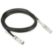 Axiom CX-DAC-4SFP10G-3M-AX 3 m QSFP Plus Passive Twinax Direct Attach Cable for Cumulus, Black